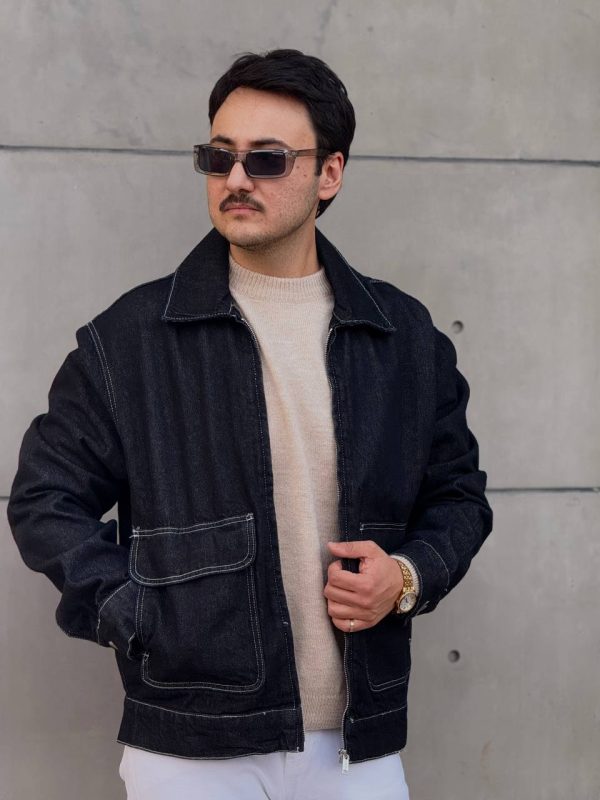 کت جین مردانه pull & bear