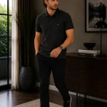 پولوشرت دودکمه طرح دار برند تامی tommy