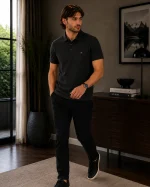 پولوشرت دودکمه طرح دار برند تامی tommy