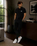 پولوشرت سه دکمه کلوین calvin klein - تصویر 6