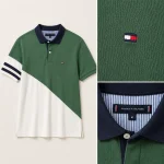 پولوشرت دودکمه آستین رینگری تامی TOMMY