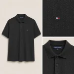 پولوشرت دودکمه طرح دار برند تامی tommy - تصویر 2