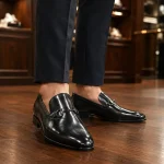 کفش مردانه چرم طبیعی گوچی GUCCI